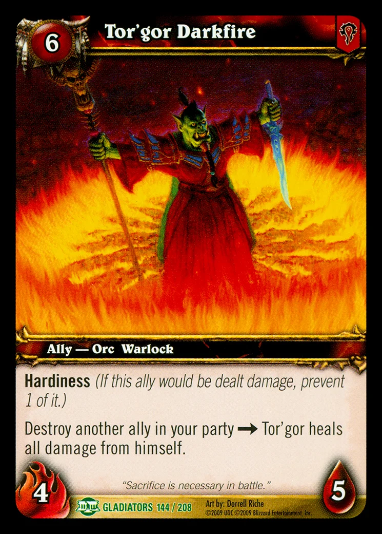 Card scan: Tor'gor Darkfire