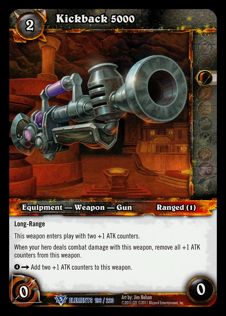 Card scan: Kickback 5000