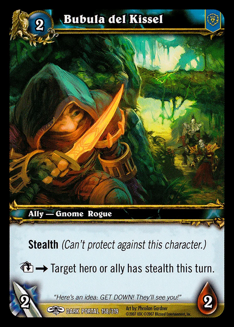 Card scan: Bubula del Kissel