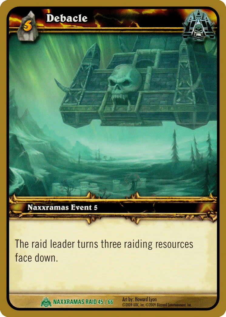 Card scan: Debacle