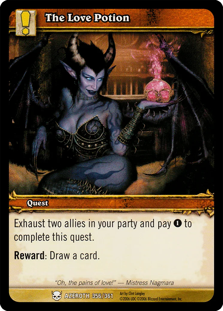Card scan: The Love Potion
