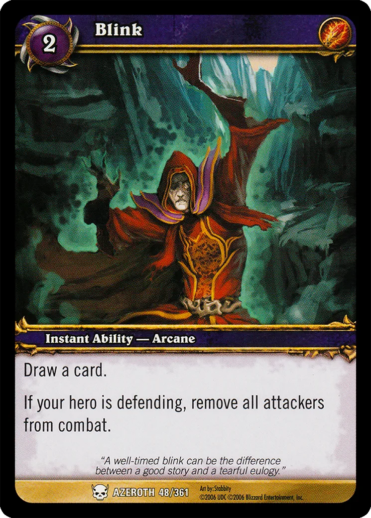 Card scan: Blink