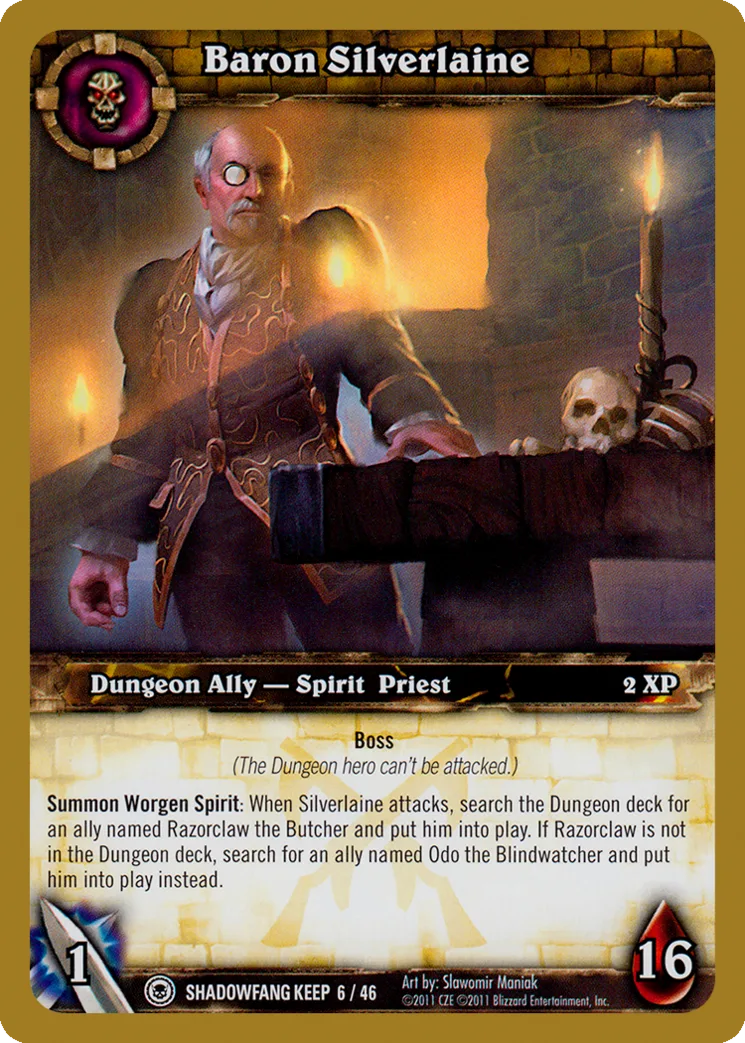 Card scan: Baron Silverlaine