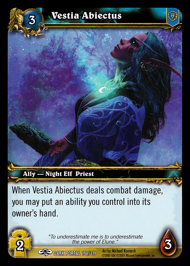 Card scan: Vestia Abiectus