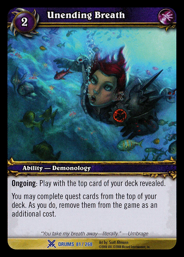 Card scan: Unending Breath