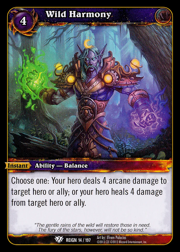 Card scan: Wild Harmony