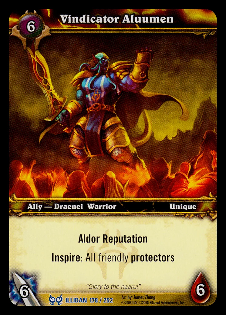 Card scan: Vindicator Aluumen