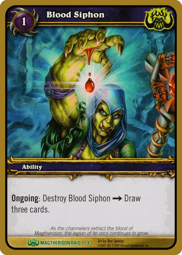 Card scan: Blood Siphon