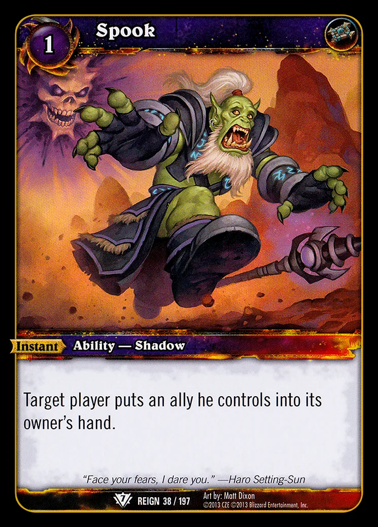 Card scan: Spook
