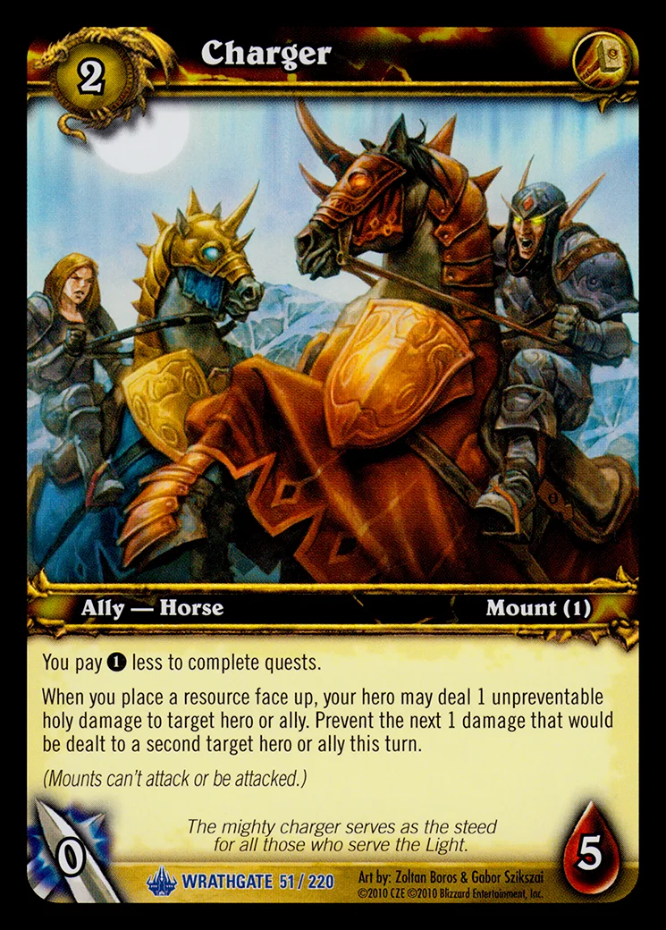 Card scan: Charger