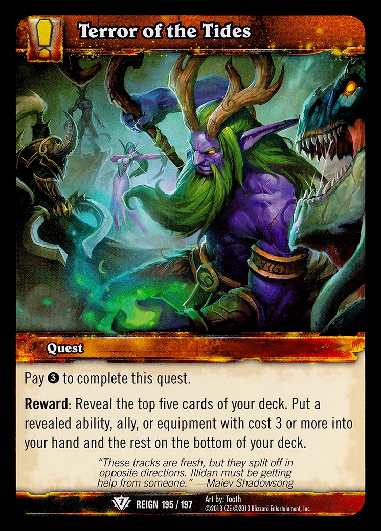 Card scan: Terror of the Tides