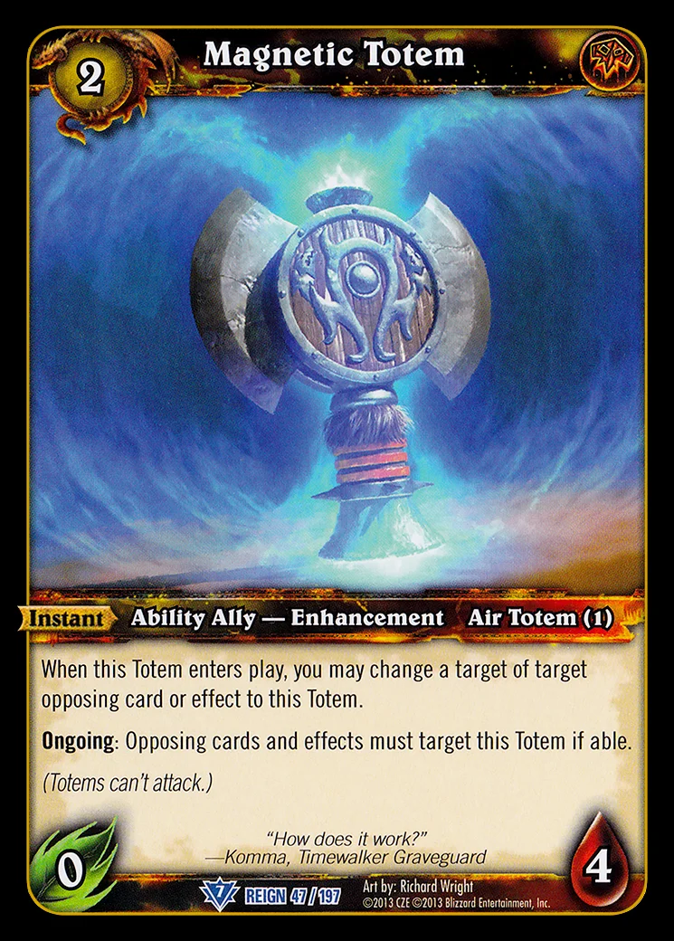Card scan: Magnetic Totem