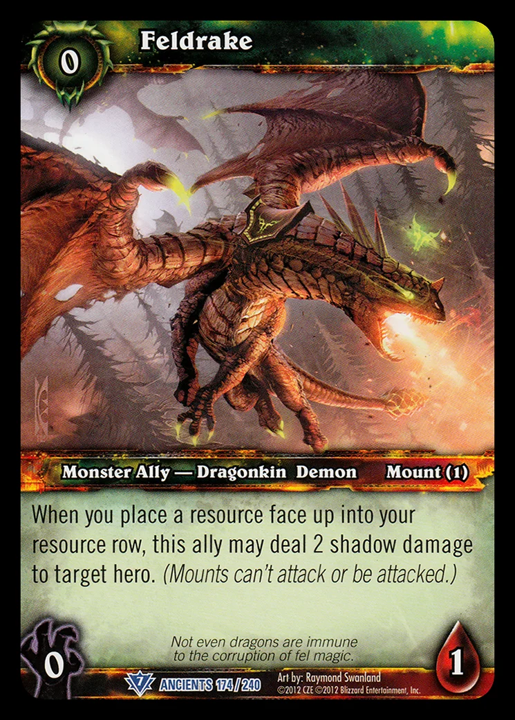 Card scan: Feldrake