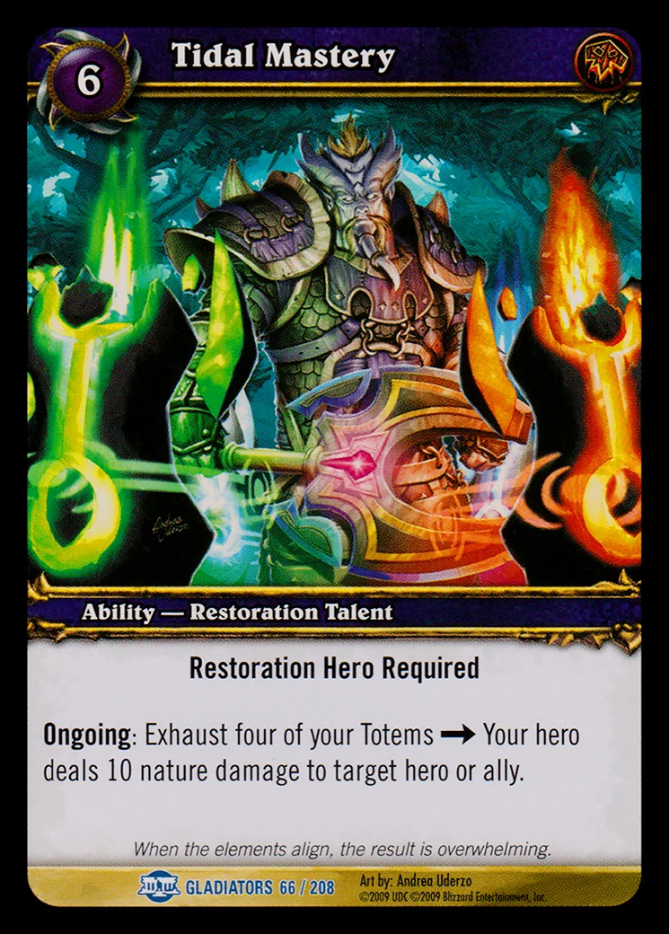 Card scan: Tidal Mastery