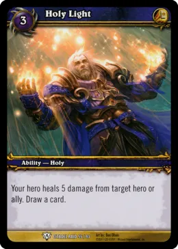 Card scan: Holy Light