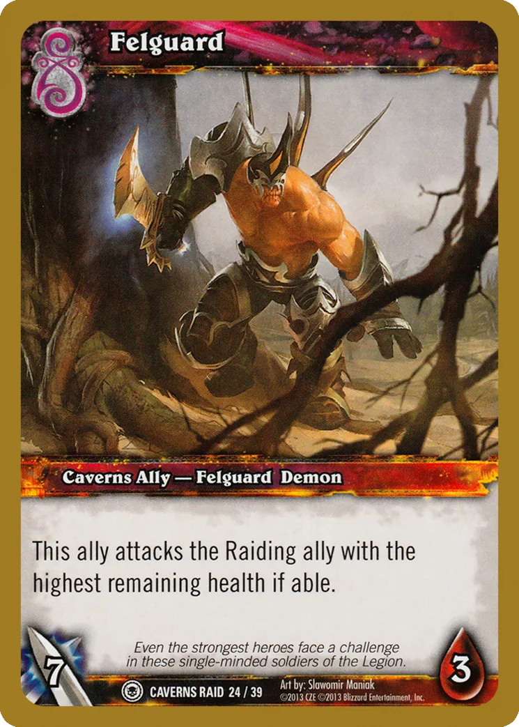 Card scan: Felguard