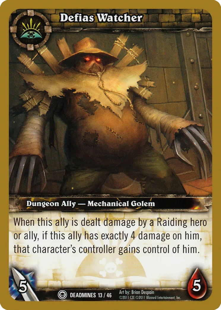 Card scan: Defias Watcher