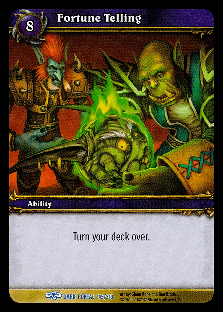 Card scan: Fortune Telling