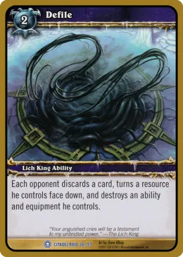 Card scan: Defile