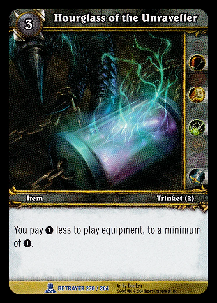 Card scan: Hourglass of the Unraveller