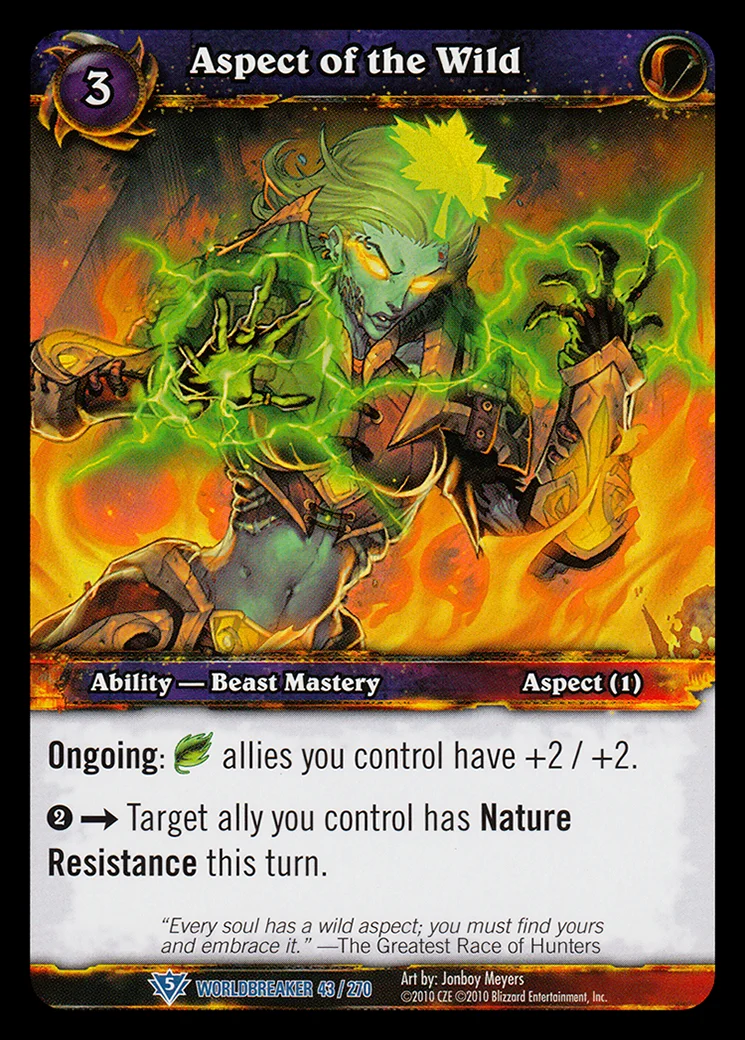 Card scan: Aspect of the Wild