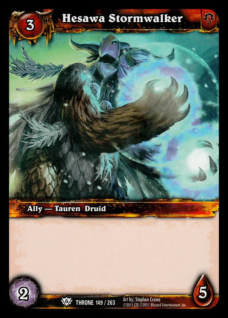 Card scan: Hesawa Stormwalker