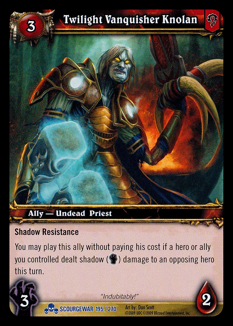 Card scan: Twilight Vanquisher Knolan