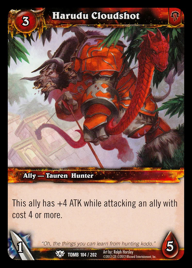 Card scan: Harudu Cloudshot