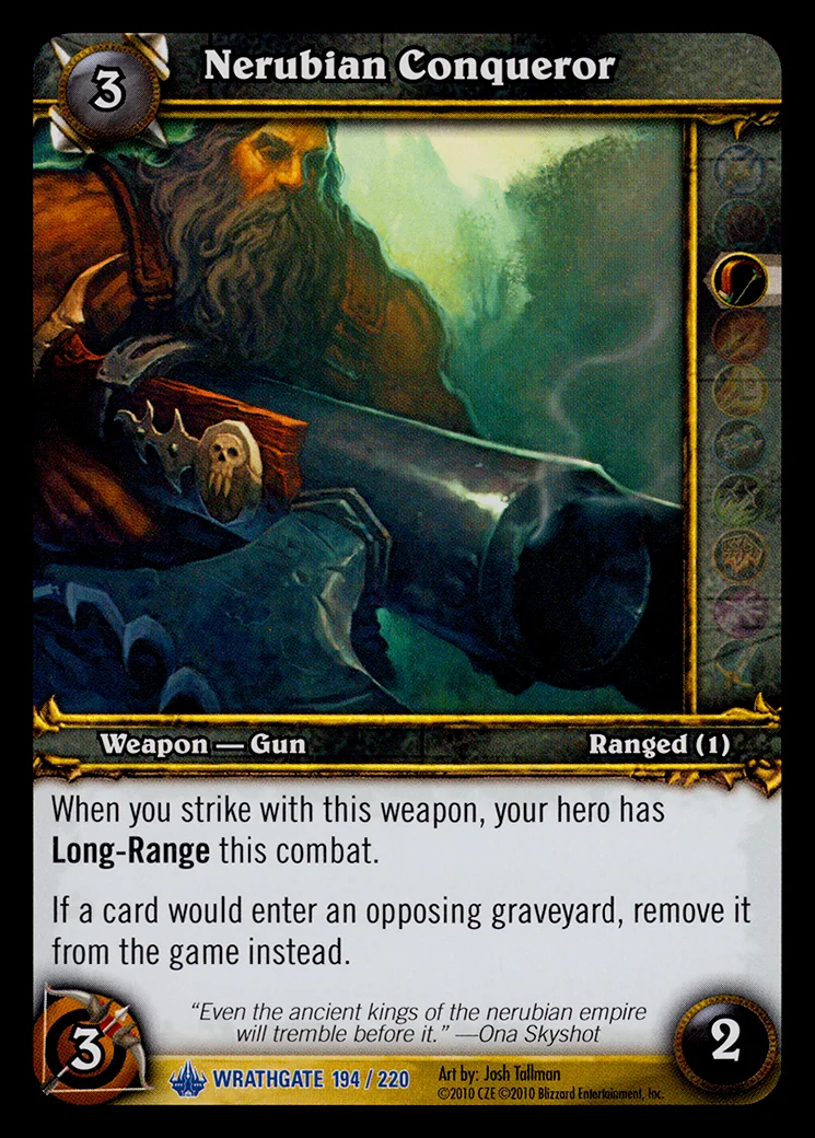 Card scan: Nerubian Conqueror