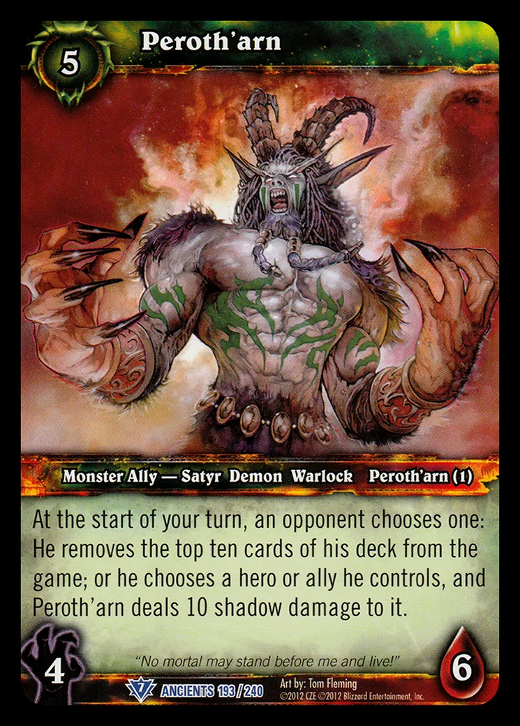 Card scan: Peroth'arn