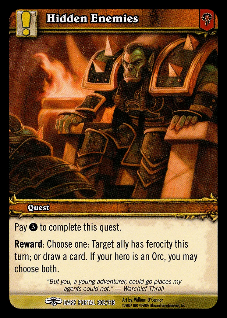 Card scan: Hidden Enemies