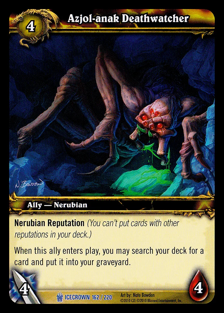 Card scan: Azjol-anak Deathwatcher