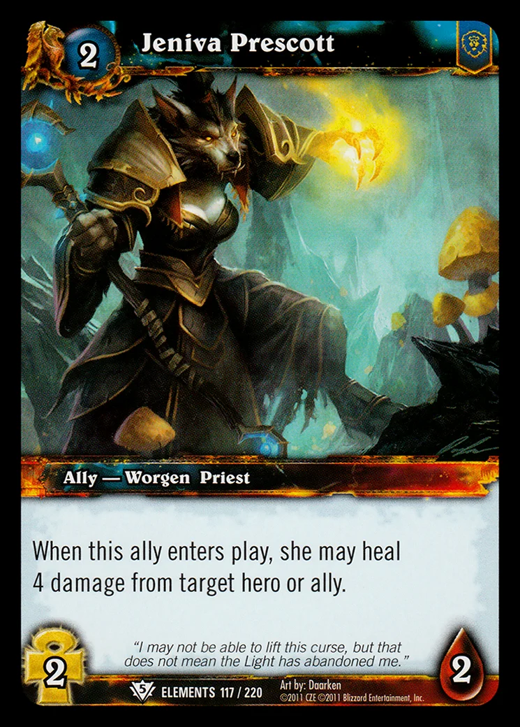 Card scan: Jeniva Prescott