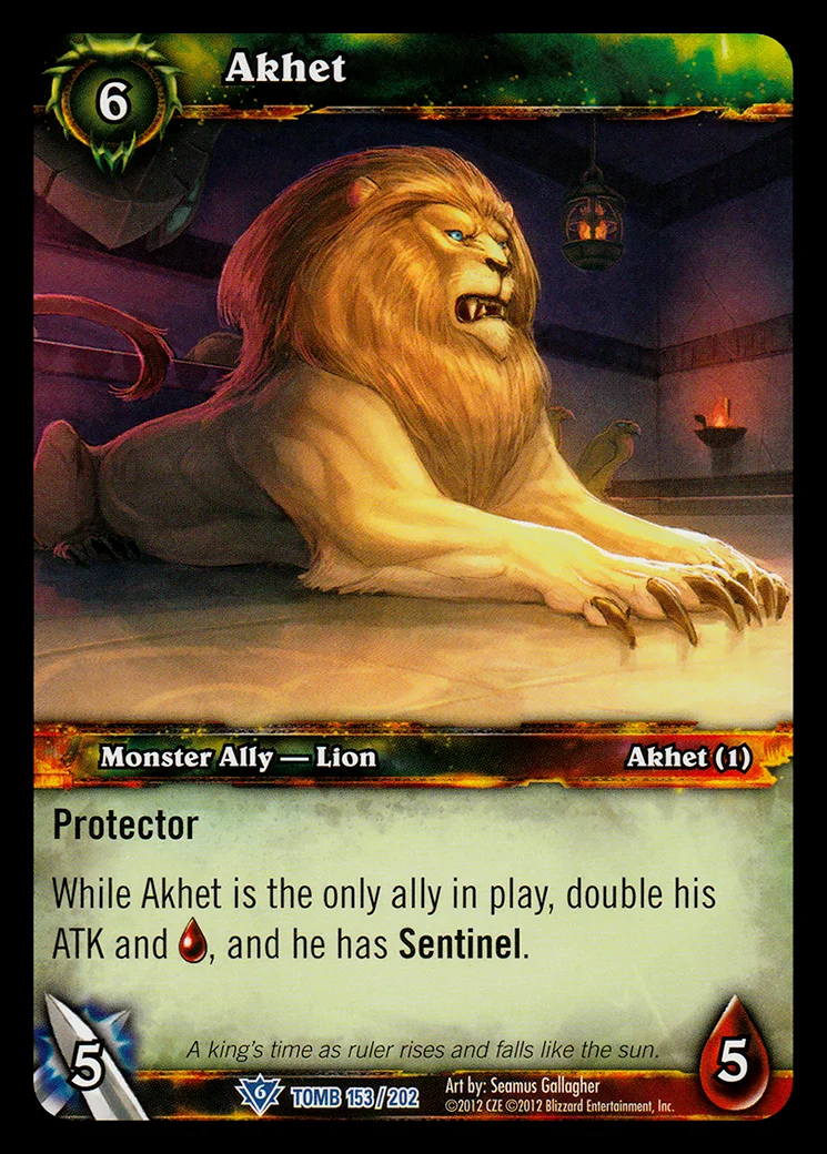 Card scan: Akhet