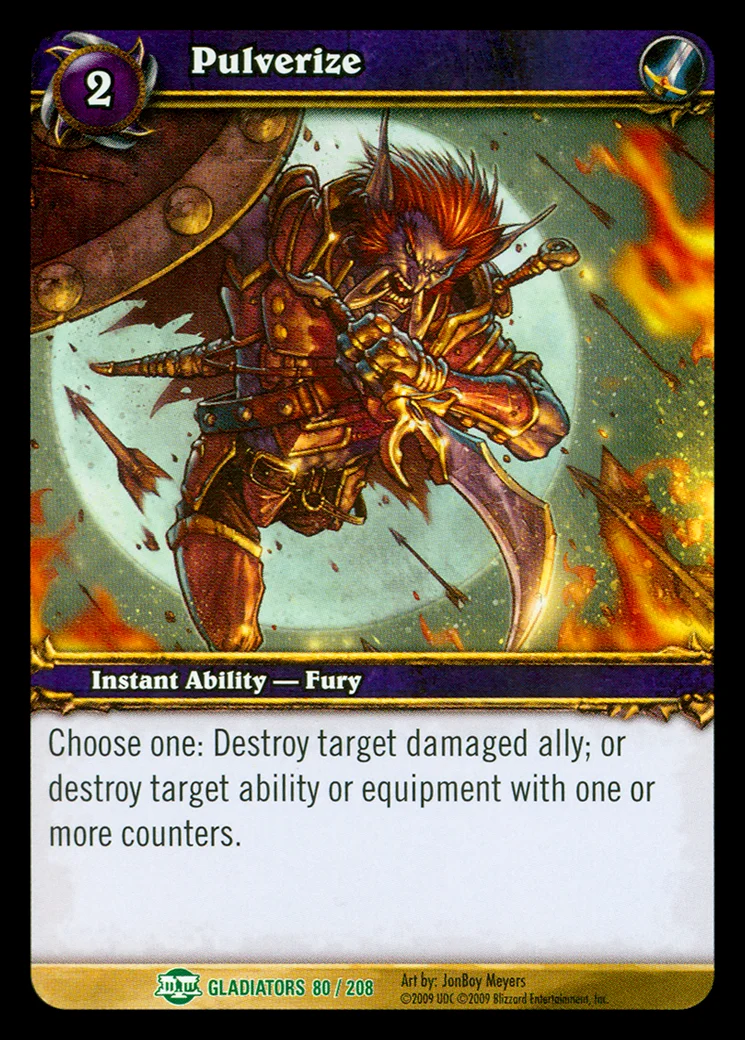 Card scan: Pulverize