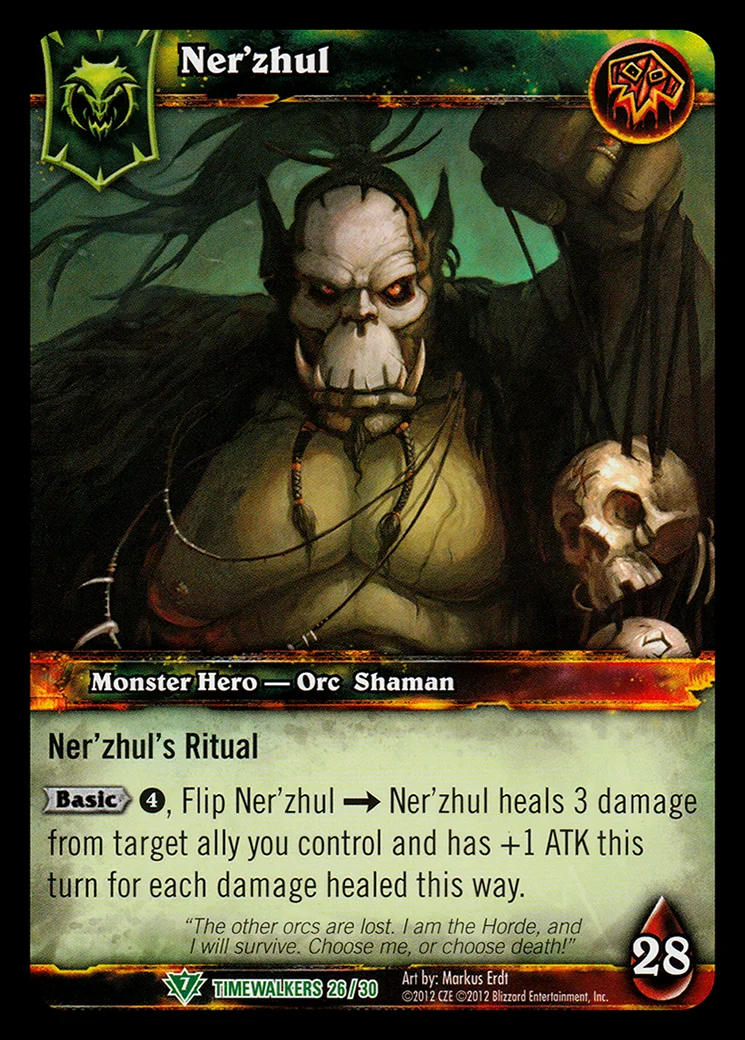 Card scan: Ner'zhul