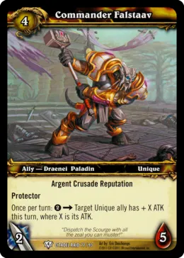 Card scan: Commander Falstaav