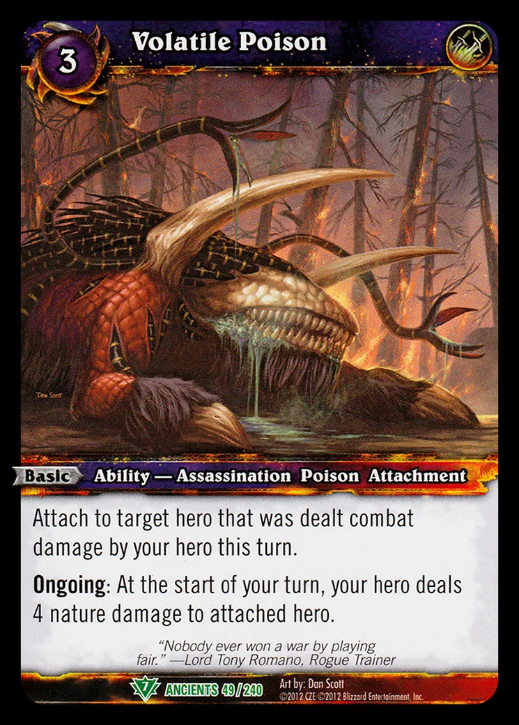 Card scan: Volatile Poison