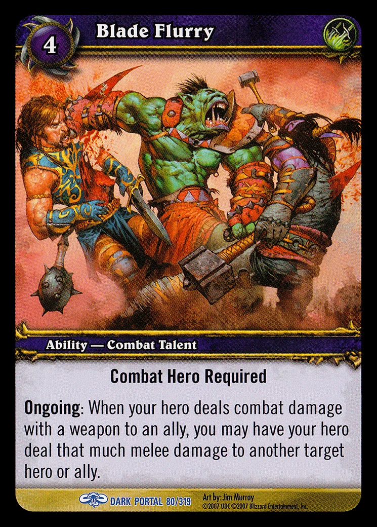 Card scan: Blade Flurry