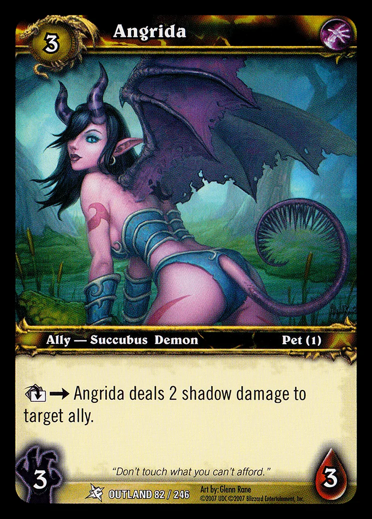 Card scan: Angrida