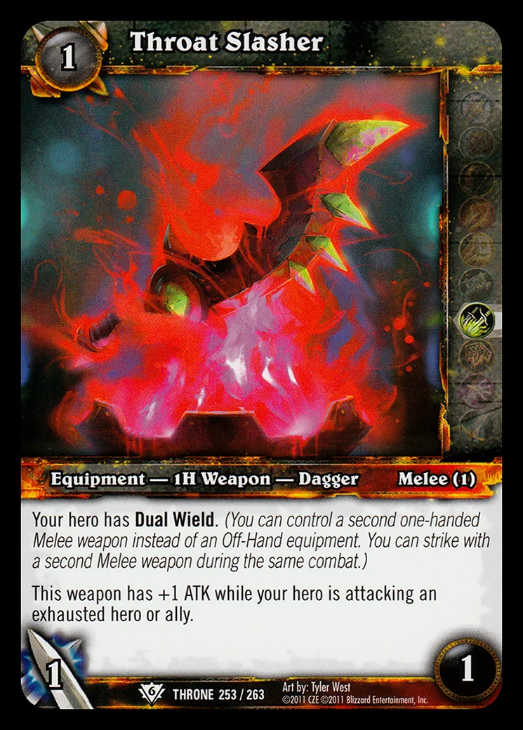 Card scan: Throat Slasher