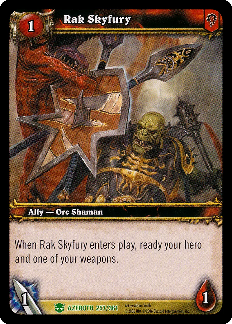 Card scan: Rak Skyfury
