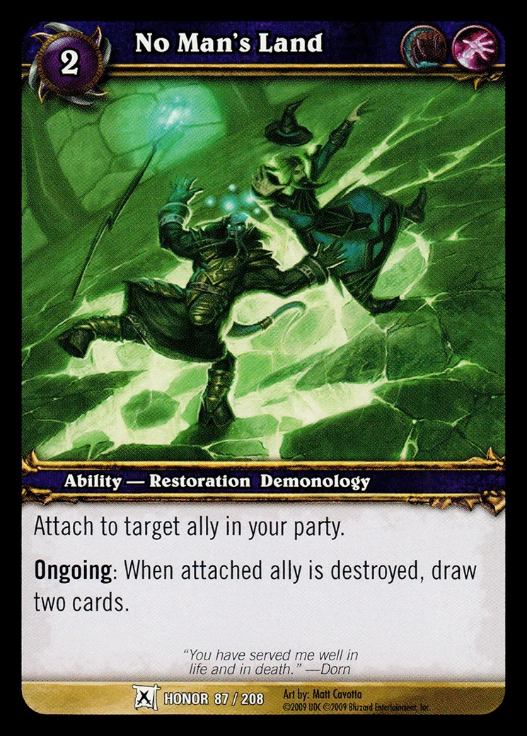Card scan: No Man's Land