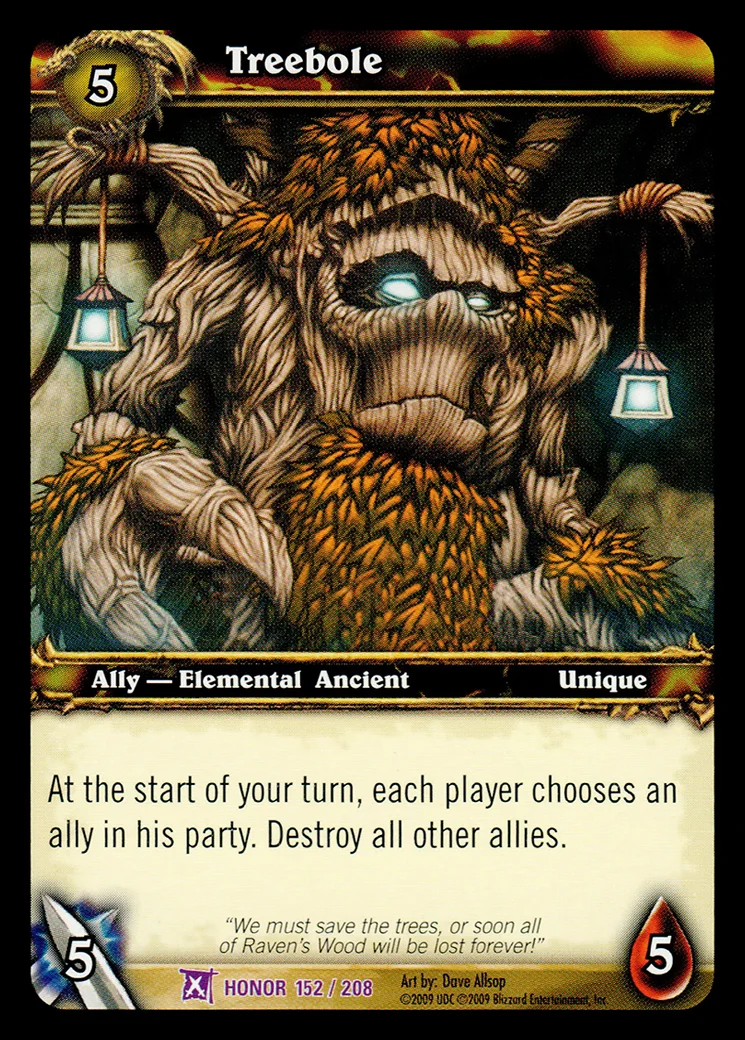 Card scan: Treebole
