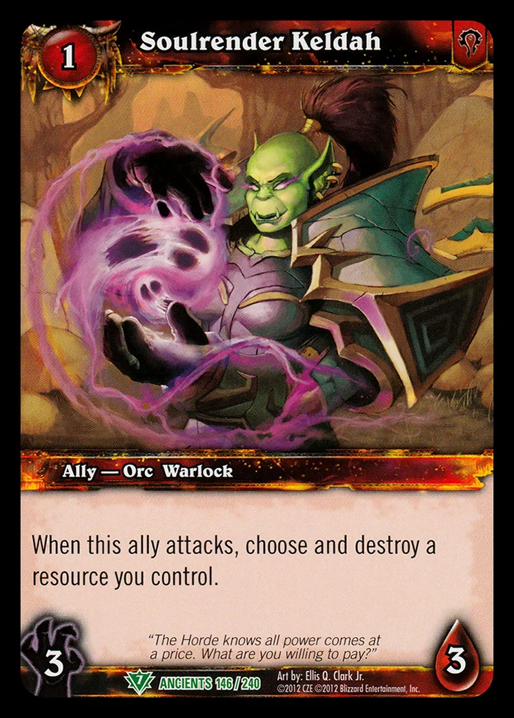 Card scan: Soulrender Keldah