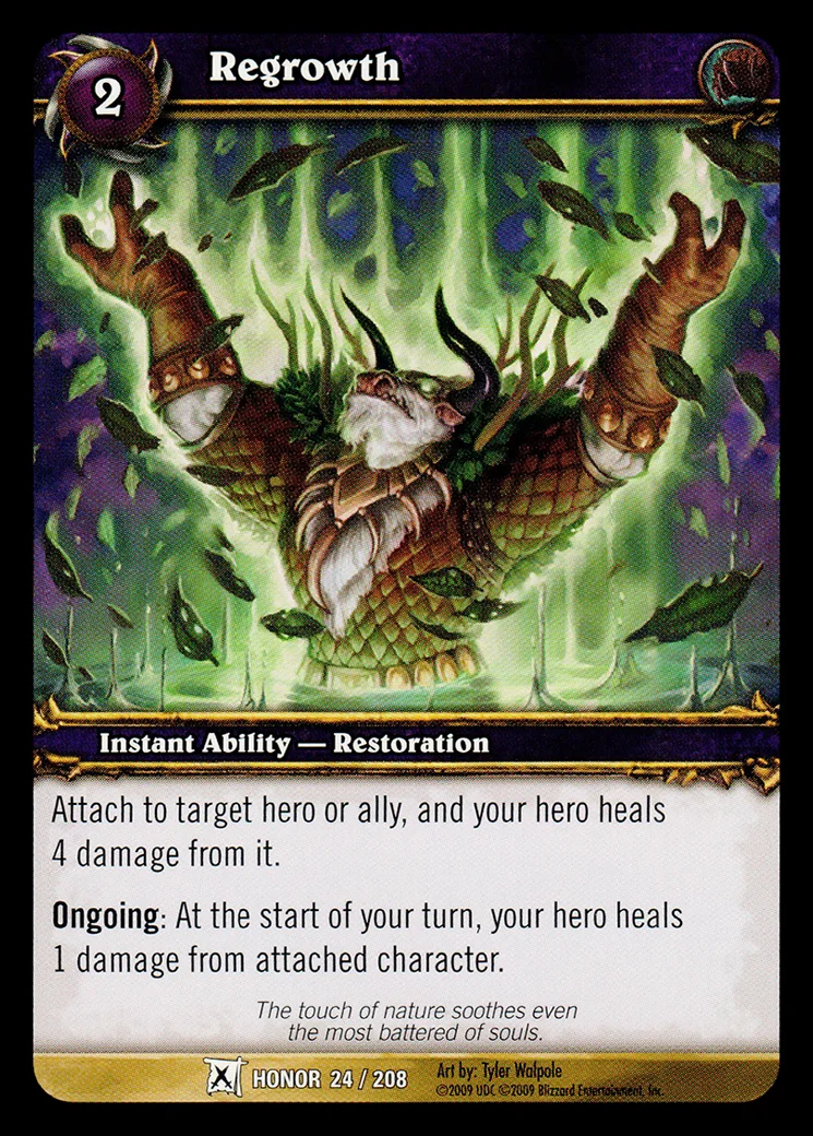 Card scan: Regrowth