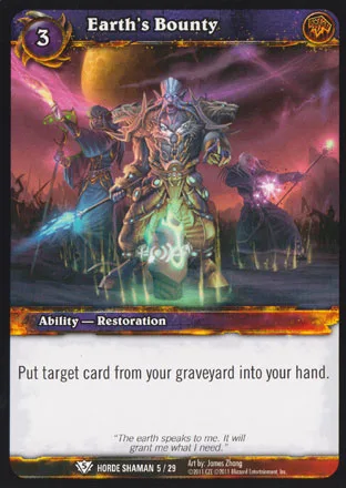 Card scan: Earth's Bounty