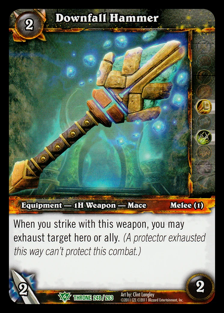 Card scan: Downfall Hammer