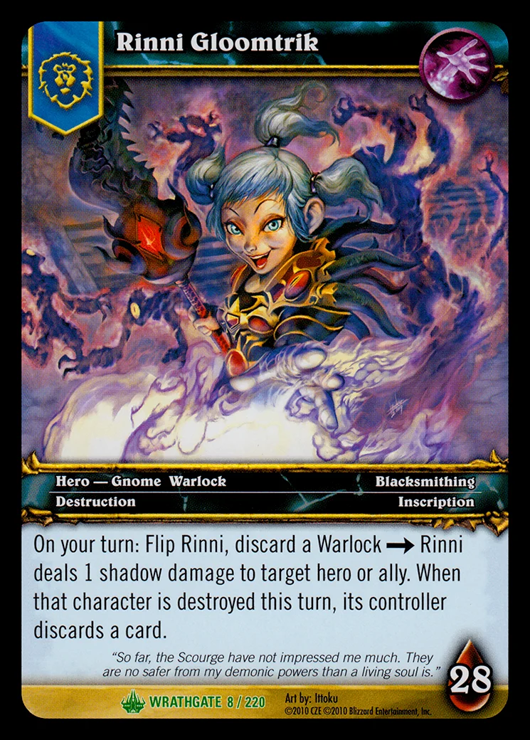Card scan: Rinni Gloomtrik
