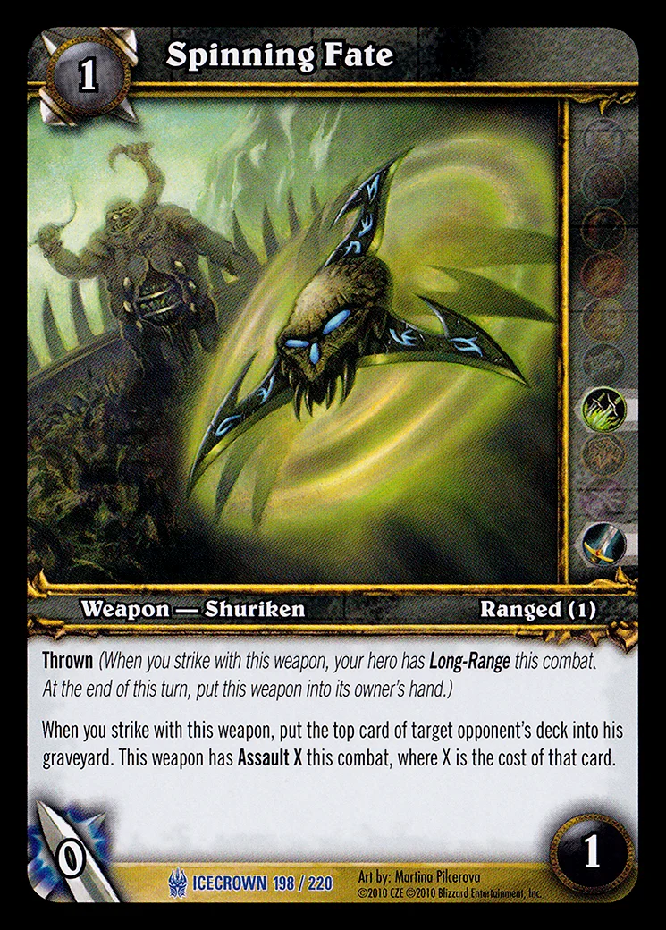 Card scan: Spinning Fate